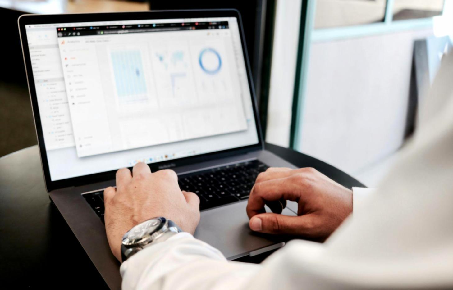 Interactive learning session with financial modeling tools